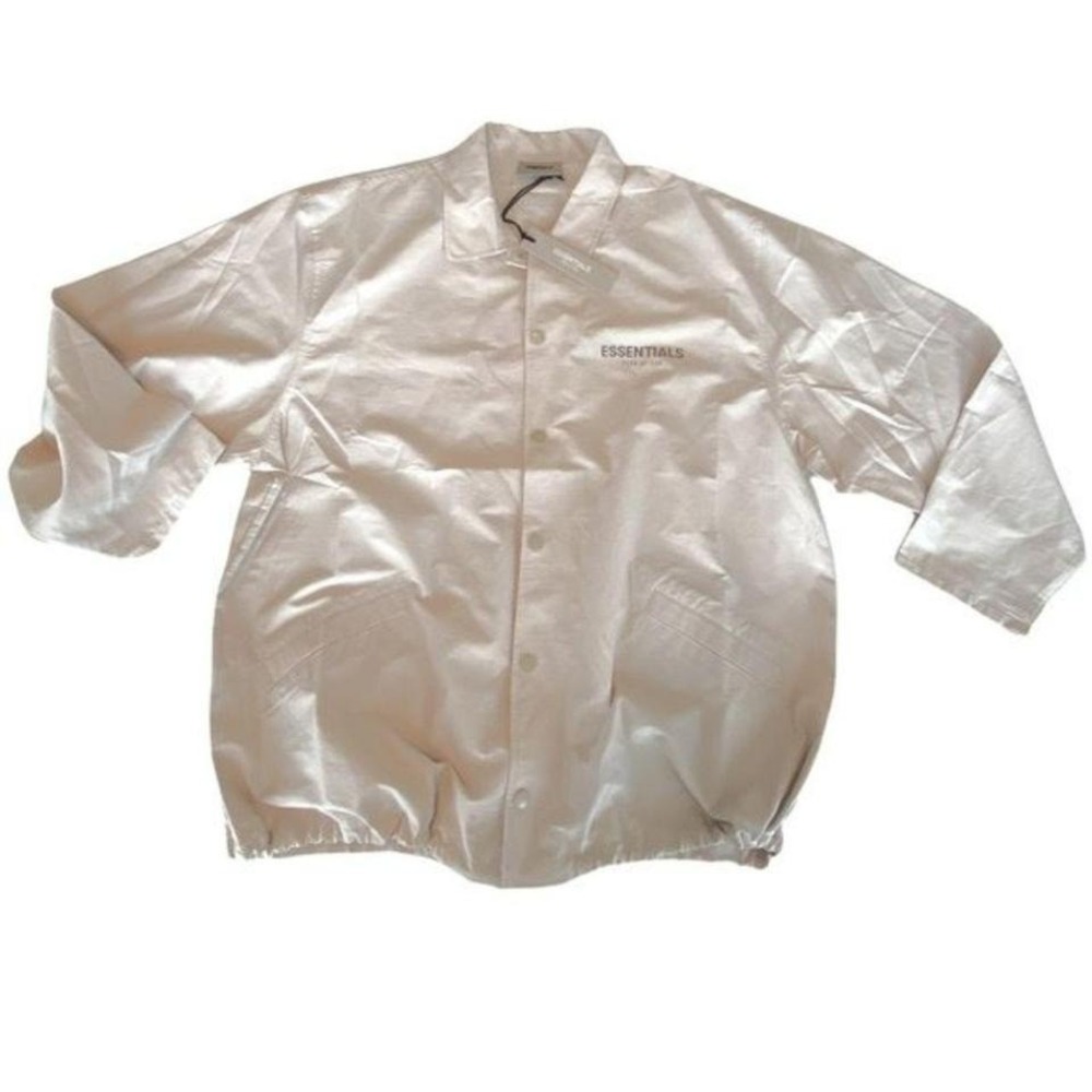 Fear‎ of God Essentials Coaches Jacket STONE LARGE